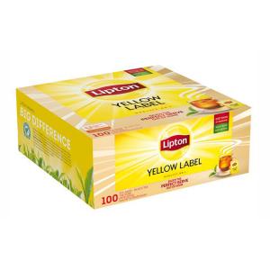 Čaj Lipton čierny Yellow Label 100x1,5g
