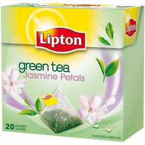 Čaj Lipton zelený Jasmine Petals pyramídy 34g