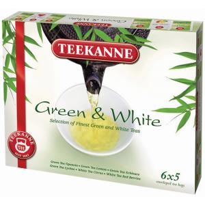 Čaj Teekanne Green & White kolekcia