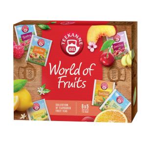 Kolekcia čajov TEEKANNE World of Fruits 144g