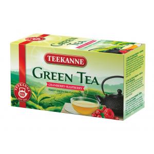 Čaj TEEKANNE zelený Cranberry Raspberry 35g