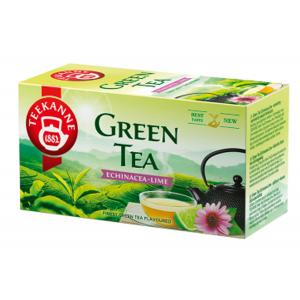 Čaj TEEKANNE zelený Echinacea a Limetka 35g