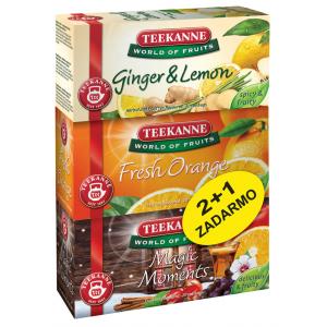Multipack TEEKANNE 2+1 Ginger & Lemon, Fresh Orange, Magic Moments