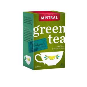 Čaj MISTRAL zelený Limetka a eukalyptus HB 37,5 g