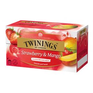 Čaj Twinings ovocný Strawberry & Mango 50g