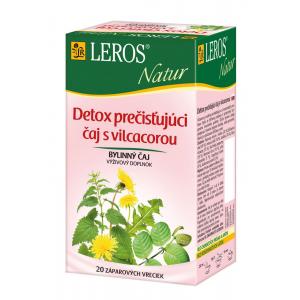 Čaj LEROS Natur bylinný Detox čistiaci čaj 10x1,5 g