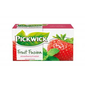 Čaj PICKWICK jahody s mätou 20x1,75g