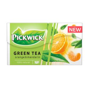 Čaj PICKWICK zelený pomaranč s mandarinkou HB 20 x 1,5 g
