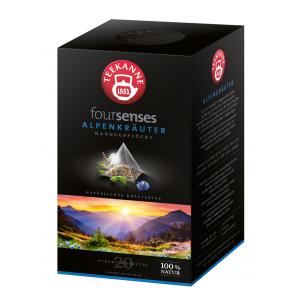 Čaj TEEKANNE FOURSENSES Alpenkräuter HB 20 x 2g