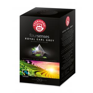 Čaj TEEKANNE FOURSENSES Royal Earl Grey Fairtrade 45g