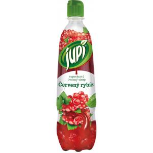 Sirup Jupi superhustý Červená ríbezľa 0,7L