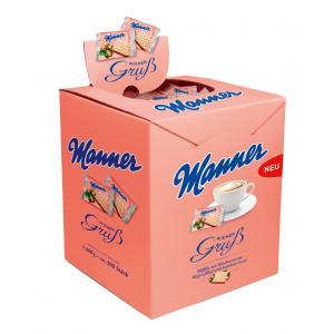 Napolitánky ku káve wafle Manner Original 1260 g