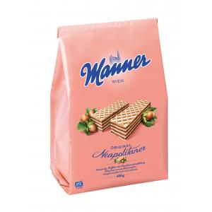 Oblátky Manner Original lieskovoorieškové 400g