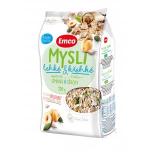 Cereálie MYSLI sypané 550g ľahké a krehké semienka a orechy