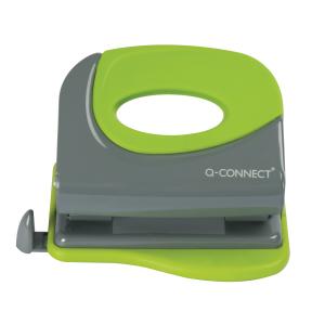 Dierovačka Q-CONNECT na 20 listov sivá/zelená
