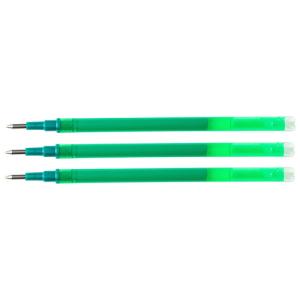 Náhradná náplň do gélového rollera Q-connect 0,7mm zelená3 ks