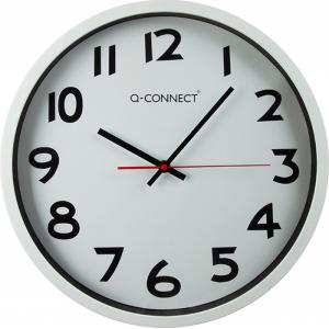 Nástenné hodiny Q-CONNECT 35cm biele