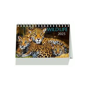 Stolový kalendár Wild life 2025