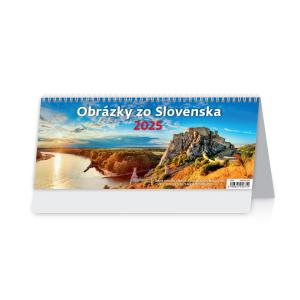 Stolový kalendár Obrázky zo Slovenska 2023