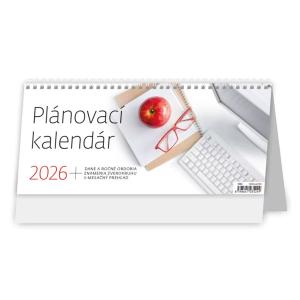 Stolový kalendár stĺpcový - Plánovací 2026