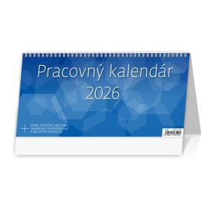 Stolový kalendár stĺpcový - Pracovný 2026