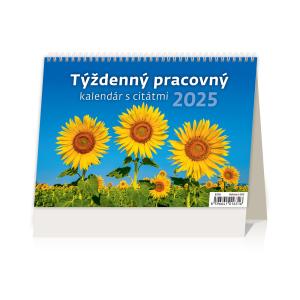 Stolový kalendár týždenný s citátmi 2024