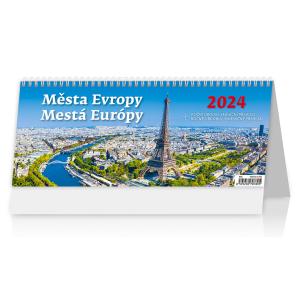 Stolový kalendár Mestá Európy 2022