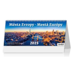 Stolový kalendár Mestá Európy 2024