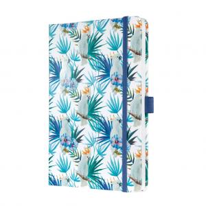 Zápisník JOLIE Indigo Tropics A5