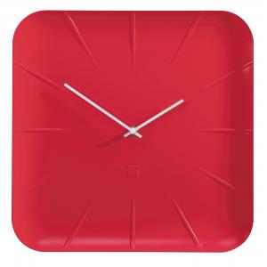 Nástenné hodiny artetempus Inu 35x35cm červené
