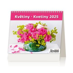 Stolový kalendár MiniMax Kvetiny 2024