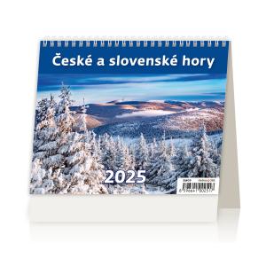 Stolový kalendár MiniMax České a slovenské hory 2024