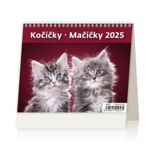 Stolový kalendár MiniMax Mačičky 2024