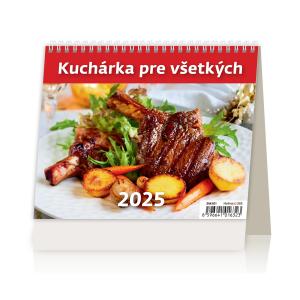 Stolový kalendár MiniMax Kuchárka pre všetkých 2024