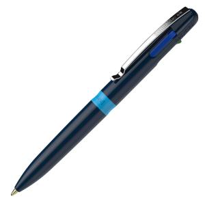 Guľôčkové pero Schneider Take 4 modré so štyrmi náplňami