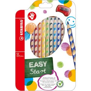 Drevené pastelky STABILO EASYcolors P 12sada