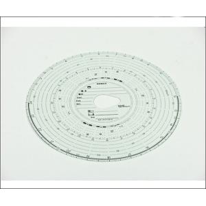 Tachografické kotúče Kienzle 125-24 4KA, 100 ks