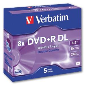 Verbatim DVD+R 8x DL 8,5GB