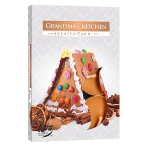 Čajové sviečky Grandma´s Kitchen (babičkyna kuchyňa) 6 ks