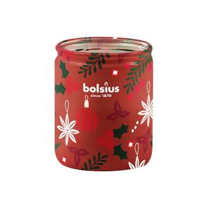 Bolsius Sklo 68x80mm Vianočné okamžiky, vonná sviečka