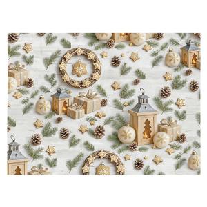 Vianočný baliaci papier 2x 70cmx1m