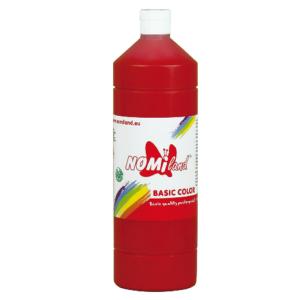 Temperová farba Nomiland BasicColor tmavočervená 1000ml