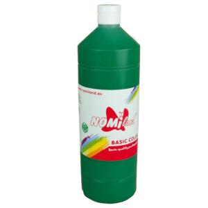 Temperová farba Nomiland BasicColor tmavozelená 1000ml