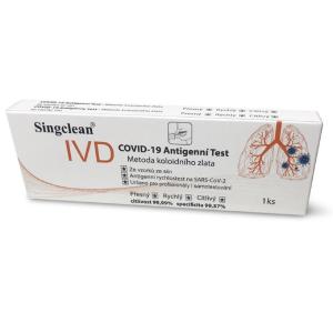 Antigénový test zo slín COVID-19 Singclean (1ks)