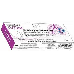 Antigénový test z nosa COVID-19 IVD Singclean (1 ks)