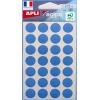 Etikety kruhové 15mm APLI modré