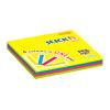 Samolepiaci bloček Stick’n Hopax MAGIC 4 neónové farby, 76 x 76 mm, 100 lístkov