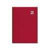 Mini diár A6 - FOLK červený