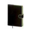 Diár Flip týždenný A5 14,3x20,5cm - čierno/zelený 2024
