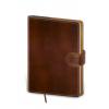 Diár Flip týždenný A5 14,3x20,5cm - hnedo/hnedá 2026